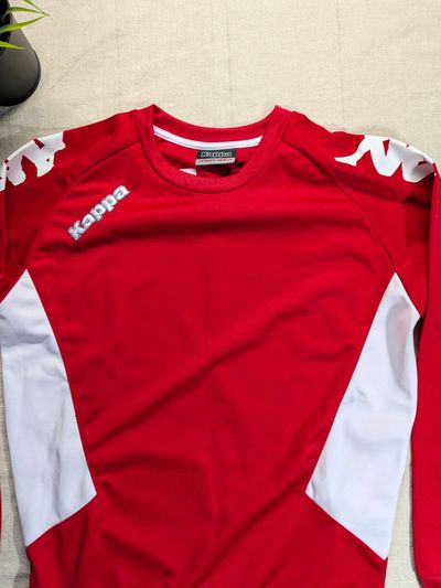 Kappa Red Sweatshirt Sport Crewneck Streetwear 2